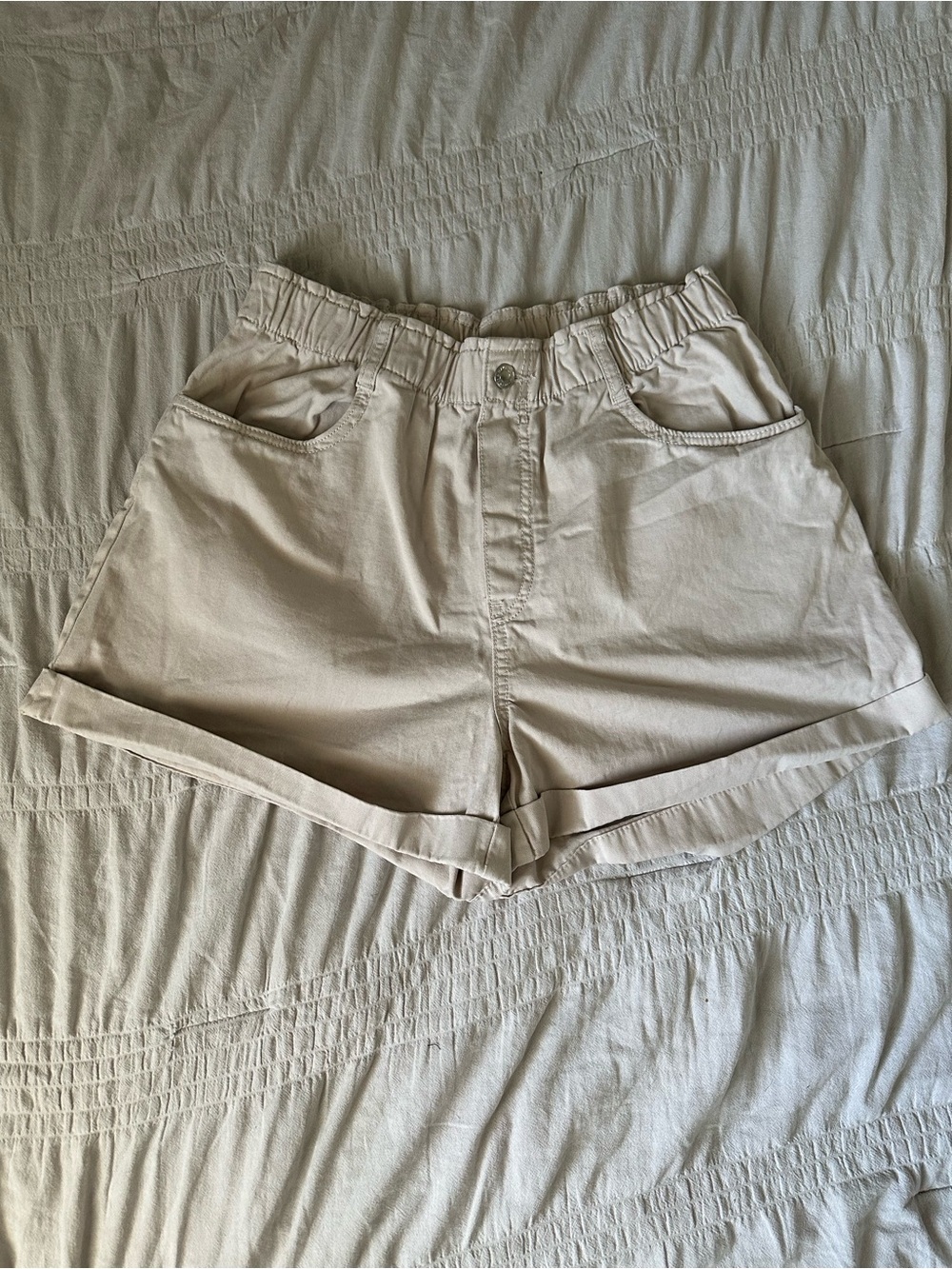 H&M paper bag shorts